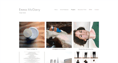 Desktop Screenshot of emmamcgarry.com
